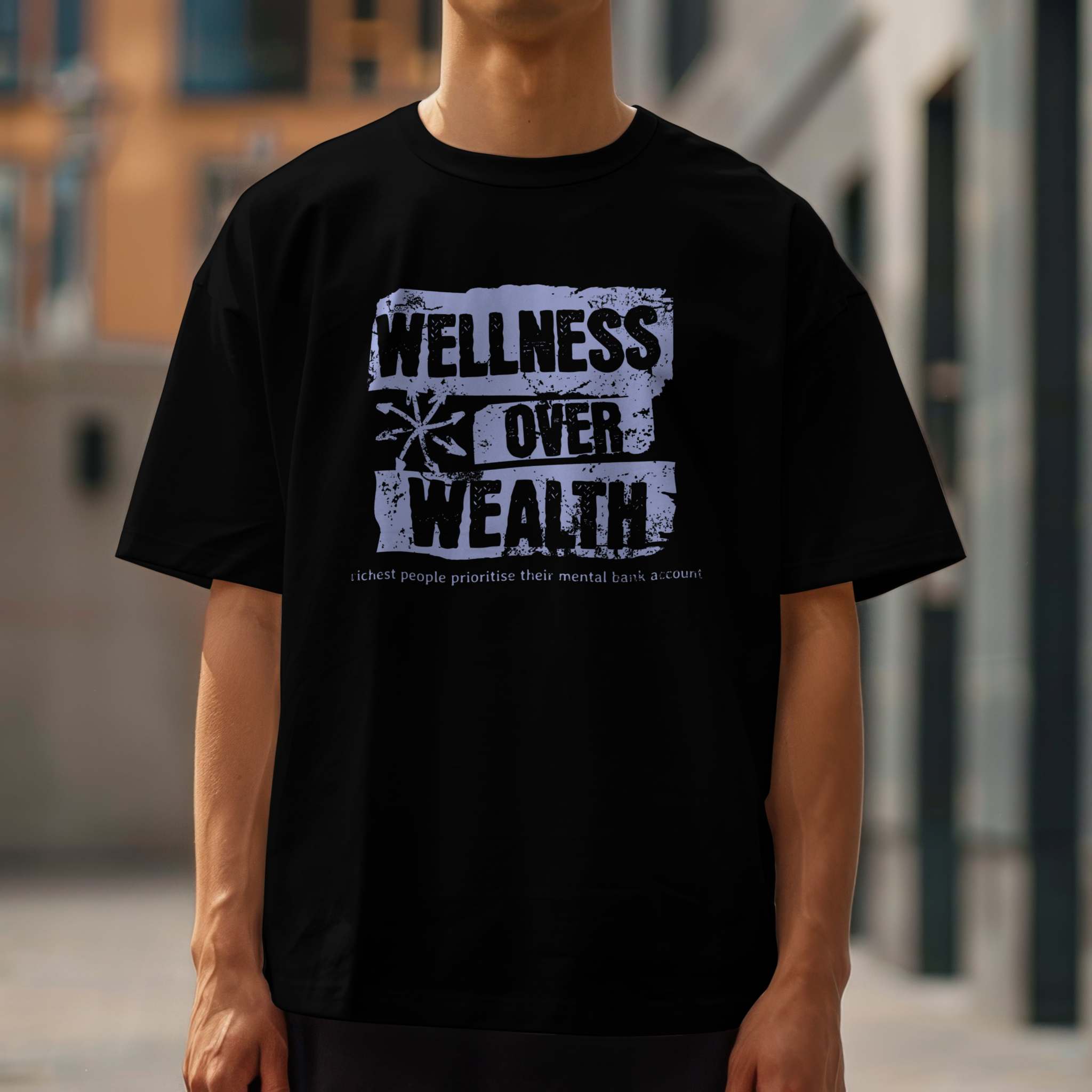 Unisex Organic Cotton T-Shirt | Mental Health Awareness | Mindfulness Quote T-shirt