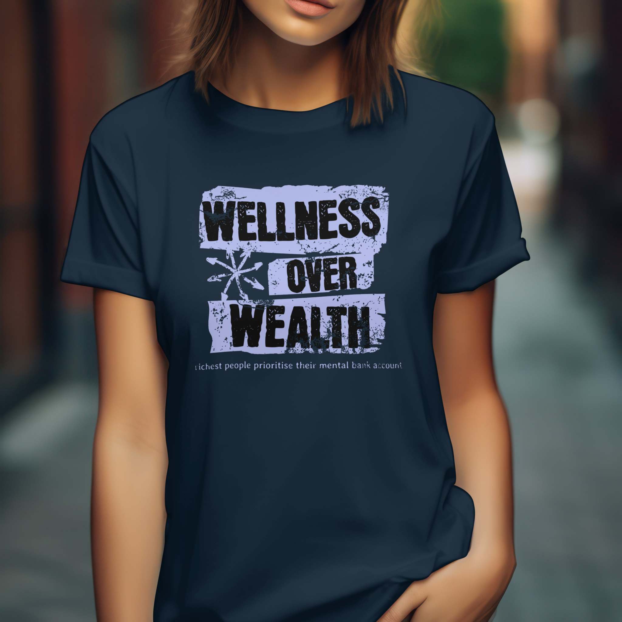 Unisex Organic Cotton T-Shirt | Mental Health Awareness | Mindfulness Quote T-shirt