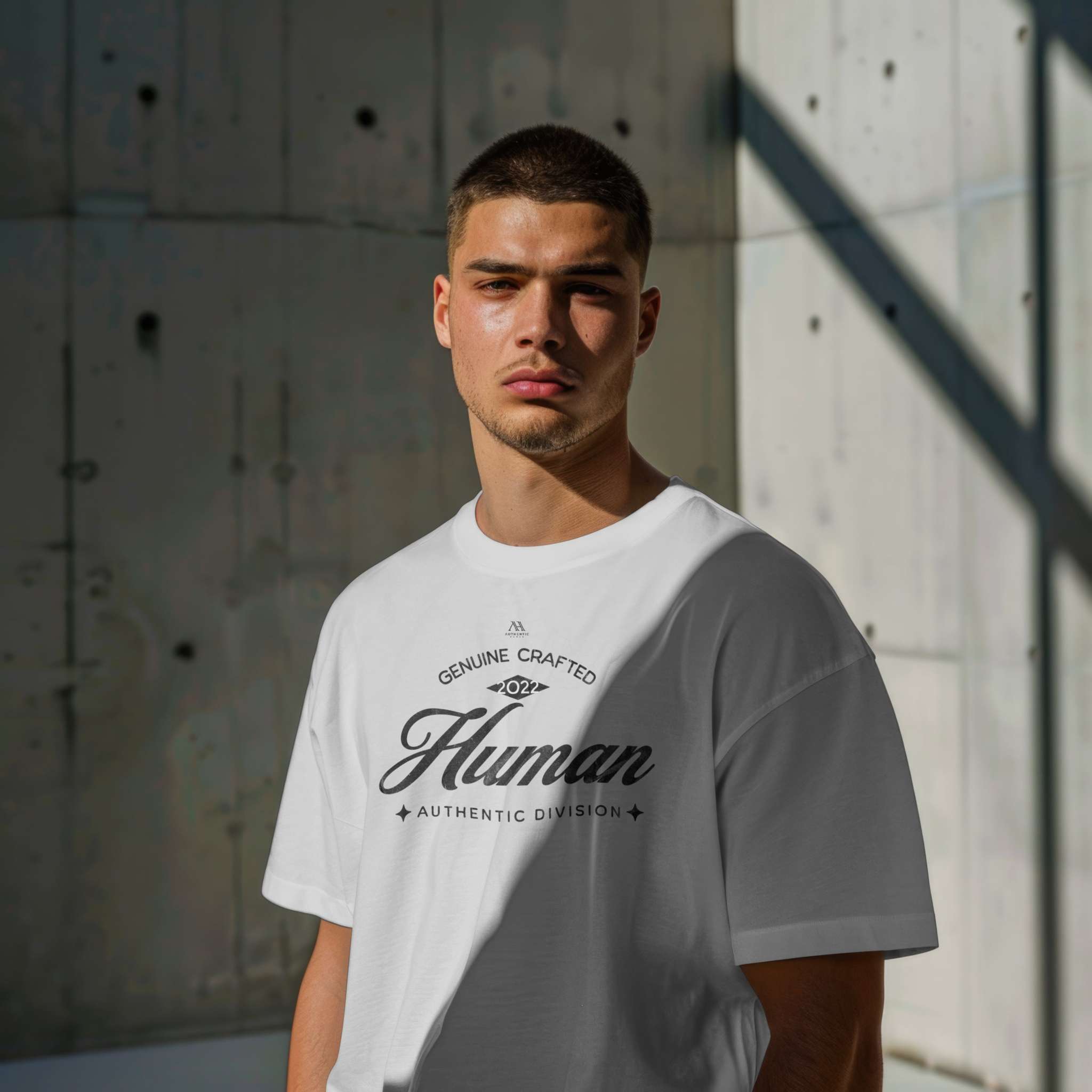 Genuine Human Organic Cotton Unisex  Eco T-Shirt | Authentic Human