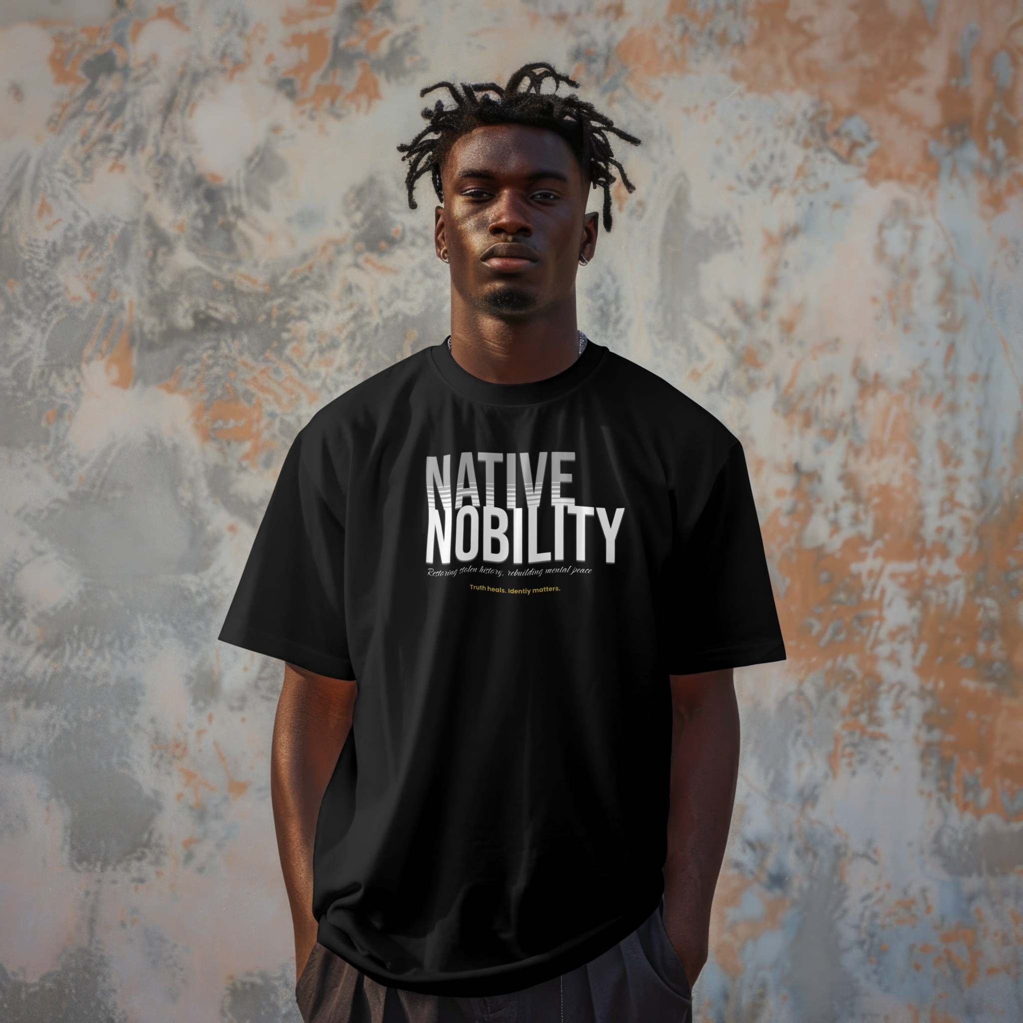 Native Nobility Unisex T-Shirt | Organic Cotton | Cultural Truth & Identity Awareness