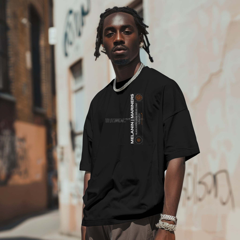 Men's Premium 100% Cotton T-shirt | Melanated Mariners