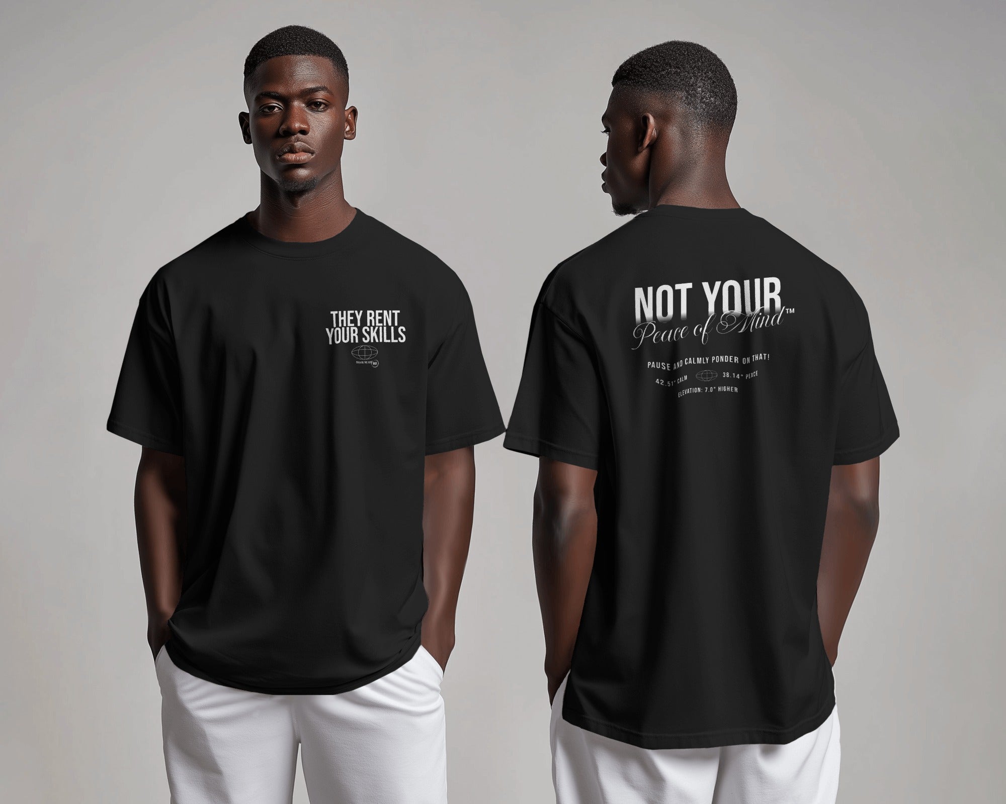 The Statement Tee  Premium Men's T-Shirt | Visible Soul Collection