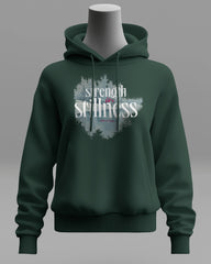 Strength In Stillness Premium Unisex Hoodie | Visible Soul Collection