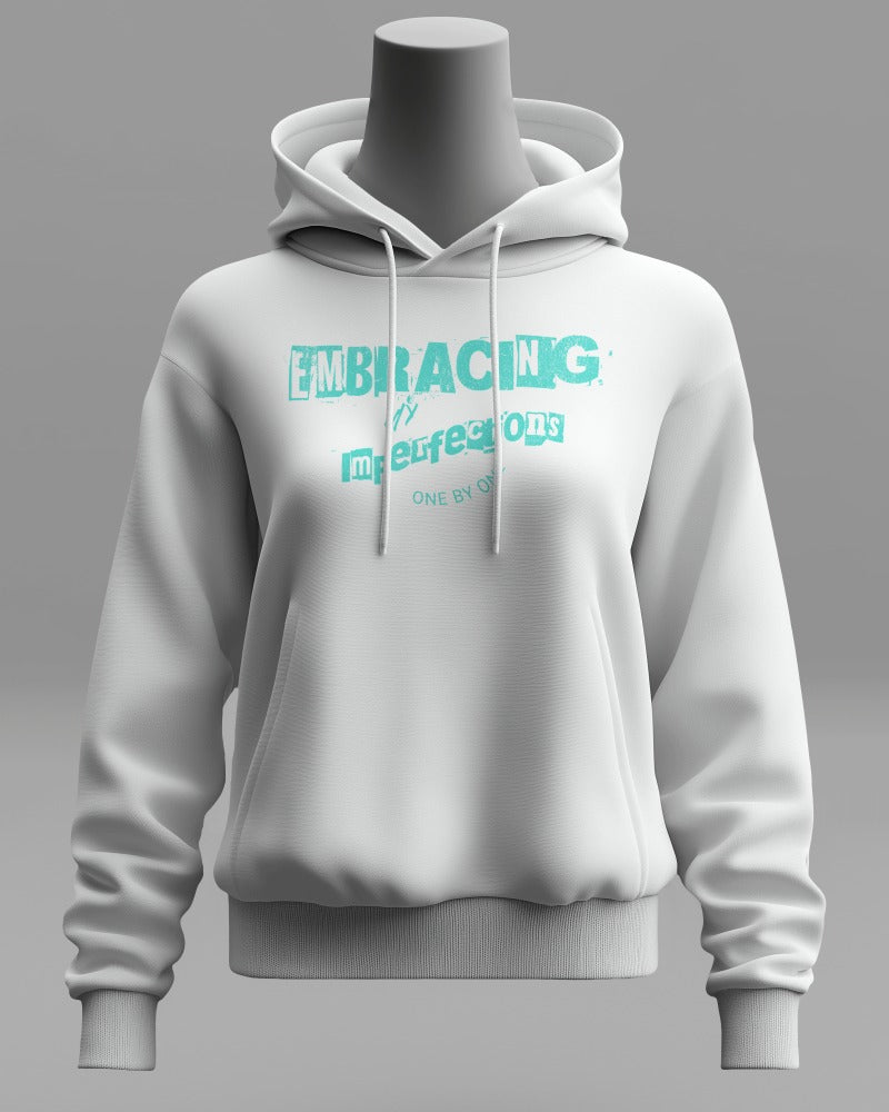 Embracing My Imperfections Premium Unisex Hoodie | Visible Soul Collection