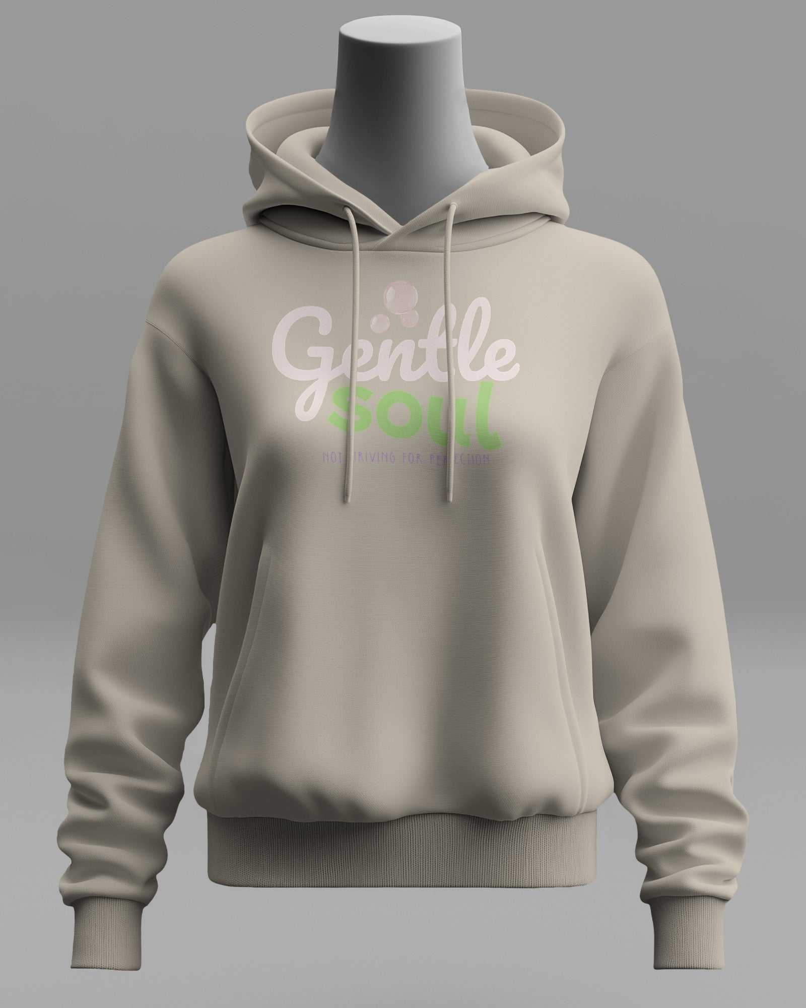 oversized fit gentle hoodie