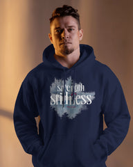 Strength In Stillness Premium Unisex Hoodie | Visible Soul Collection