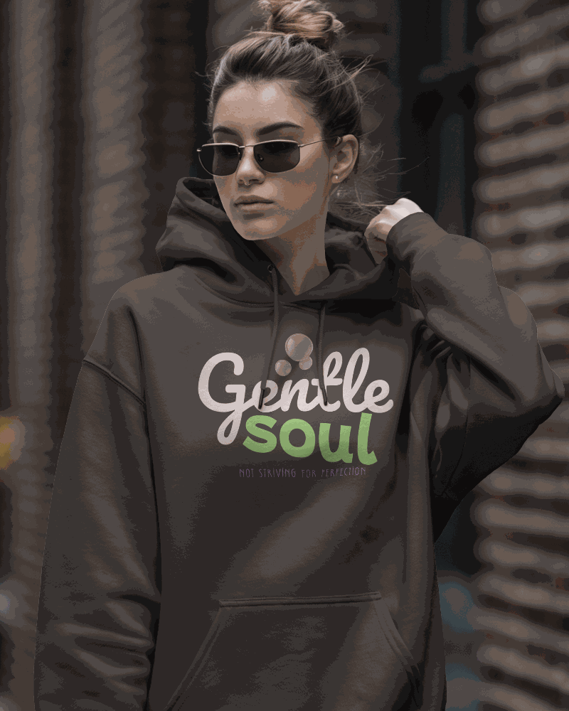 oversized fit gentle hoodie