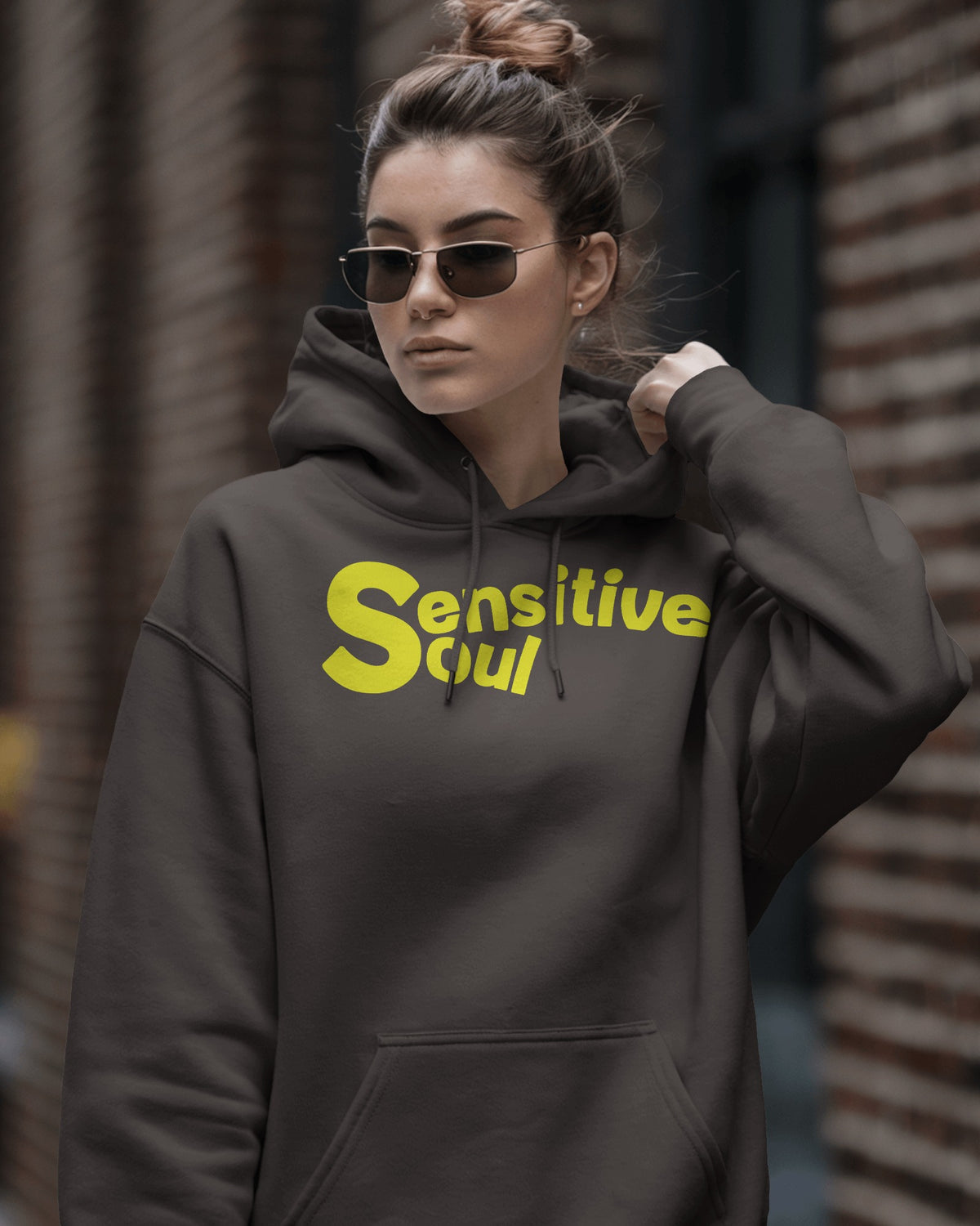 Sensitive Soul Premium Unisex Hoodie  | Visible Soul Collection