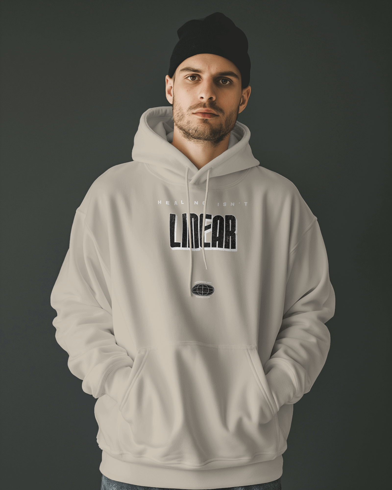 Healing Isn't Linear Classic Unisex Hoodie | Visible Soul Collection