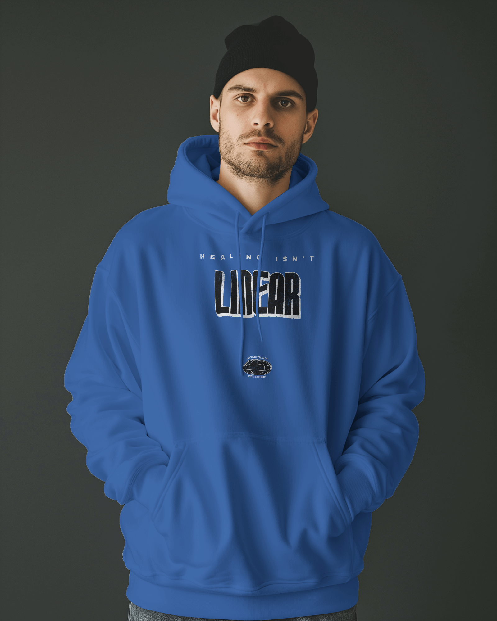 Healing Isn't Linear Classic Unisex Hoodie | Visible Soul Collection